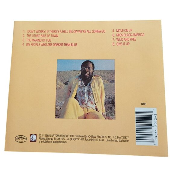 Curtis Mayfield Curtis Soulful Groove Music Retro Vibe 1992 CD  37463cd - Picture 2 of 2